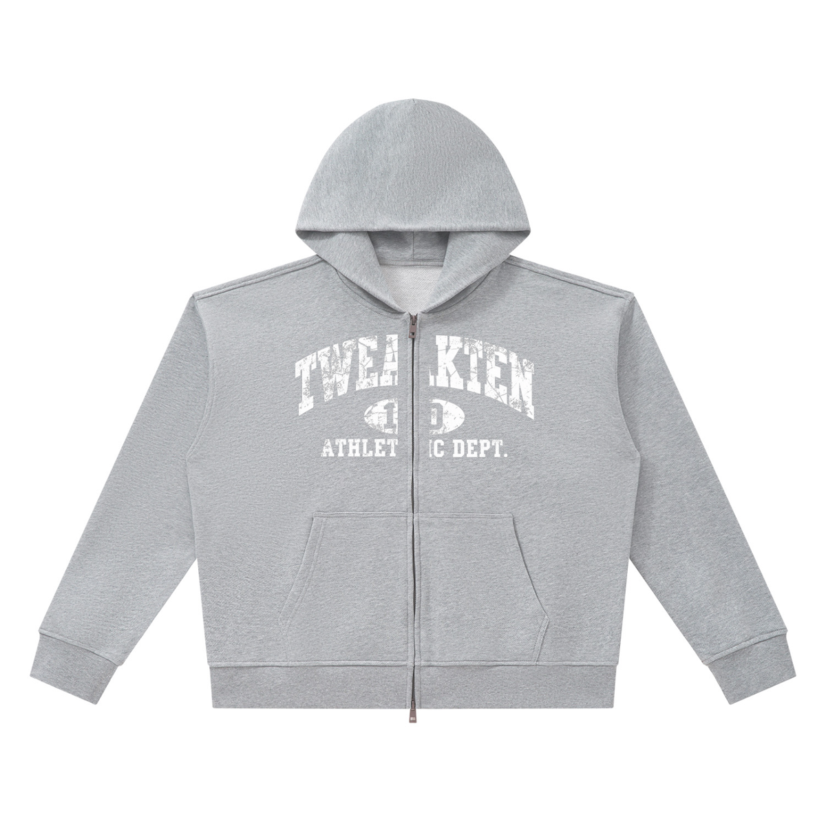 Unisex Heavyweight Full Zip Boxy Hoodie
