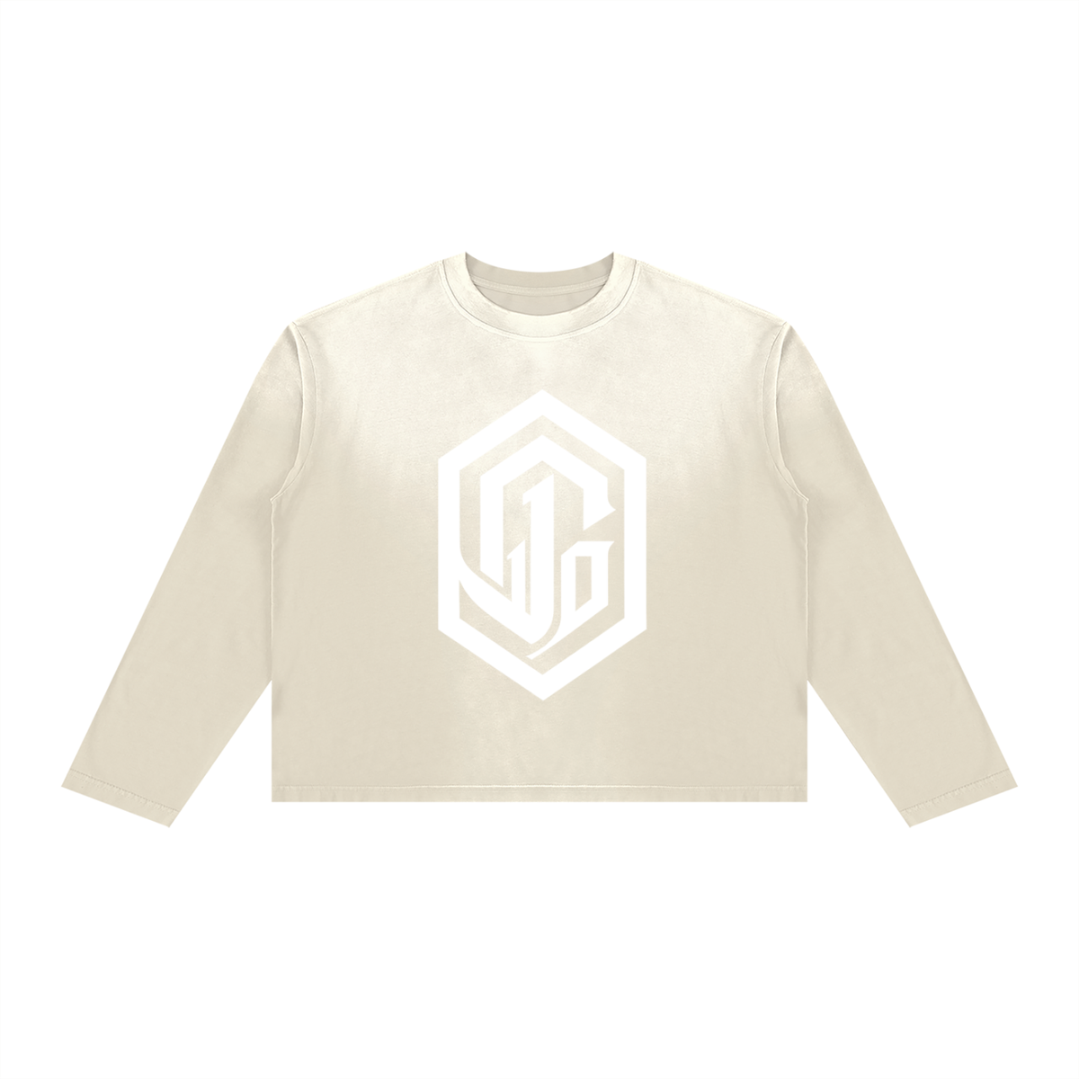 Unisex Sunfade Boxy Long Sleeve T-Shirt