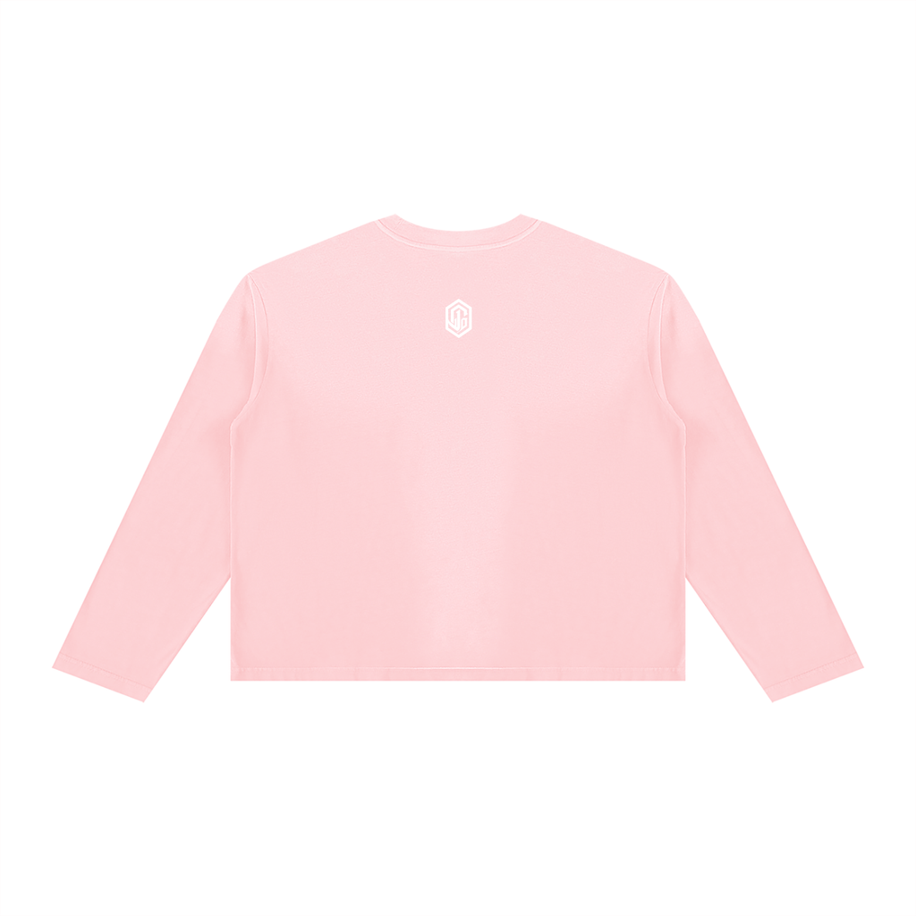 Unisex Sunfade Boxy Long Sleeve T-Shirt