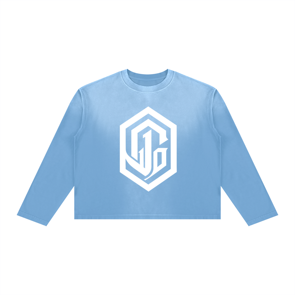 Unisex Sunfade Boxy Long Sleeve T-Shirt