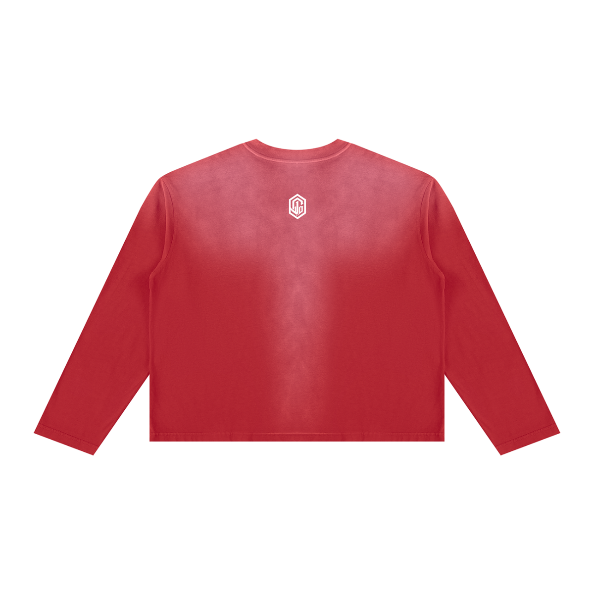 Unisex Sunfade Boxy Long Sleeve T-Shirt