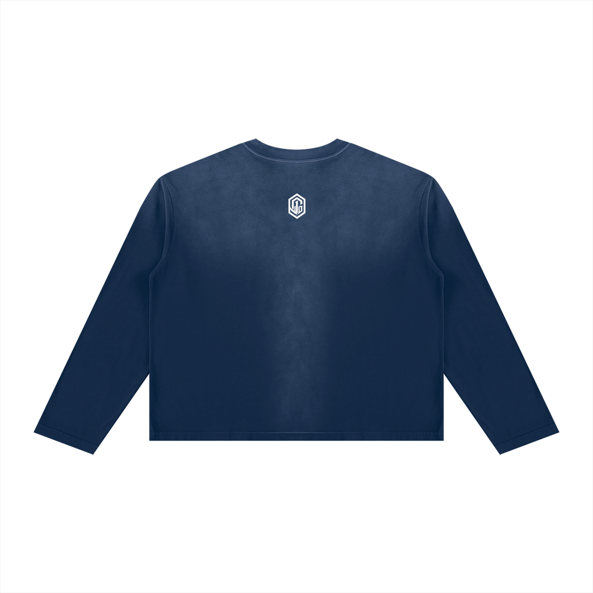 Unisex Sunfade Boxy Long Sleeve T-Shirt
