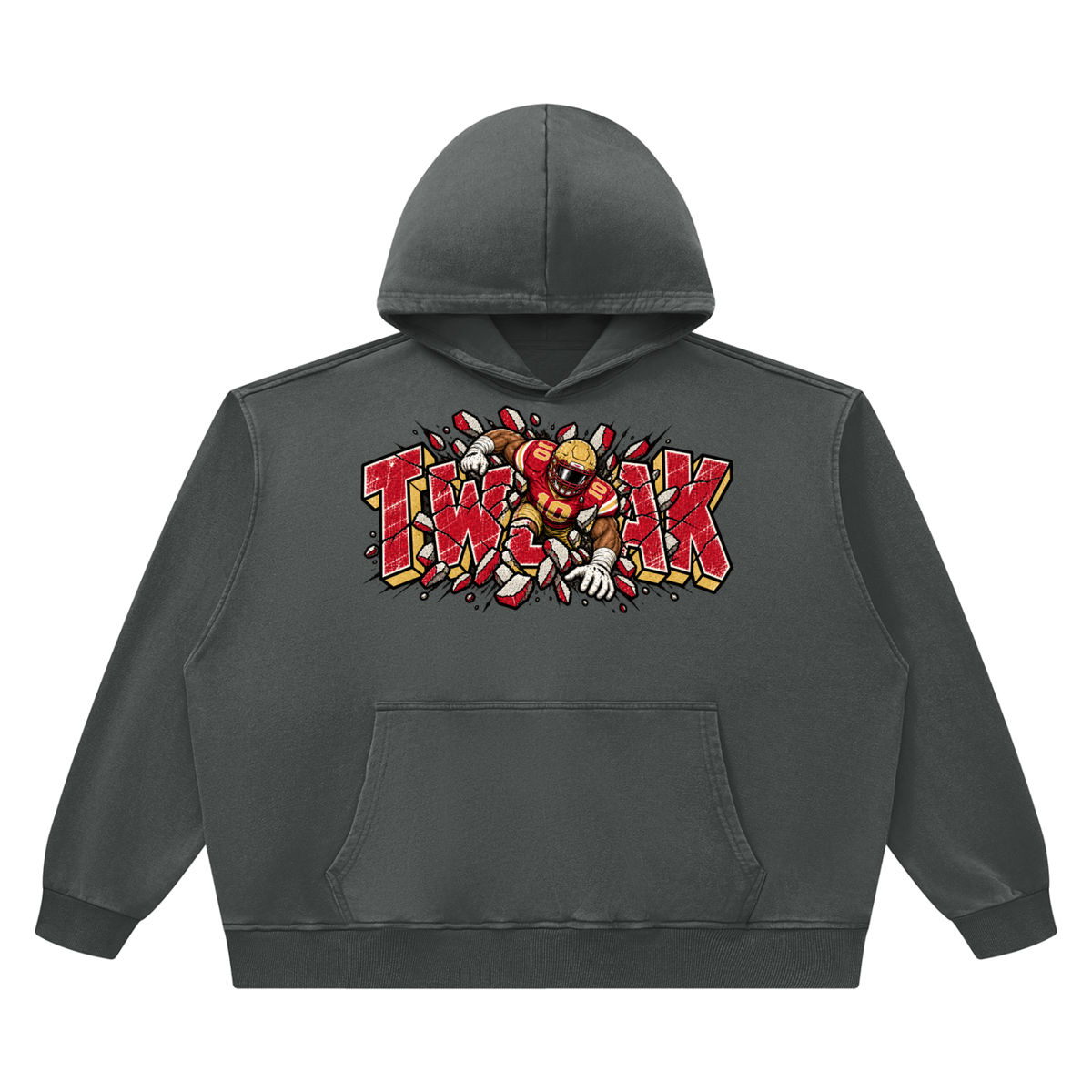 Unisex Heavyweight Vintage Wash Boxy Hoodie