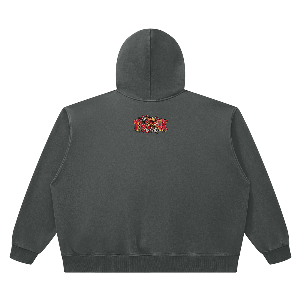 Unisex Heavyweight Vintage Wash Boxy Hoodie
