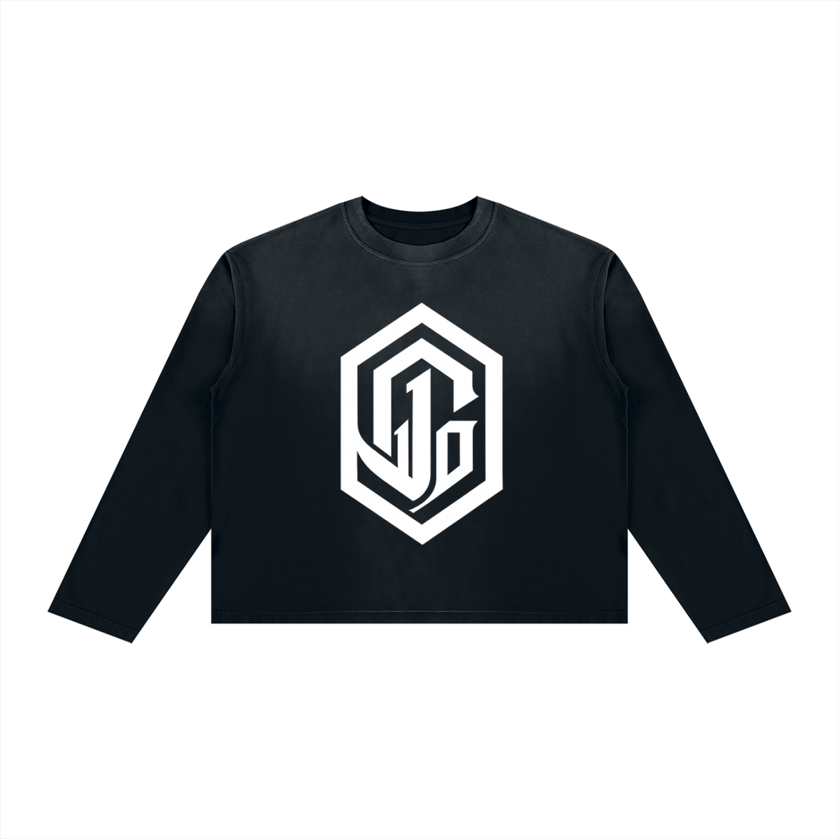 Unisex Sunfade Boxy Long Sleeve T-Shirt