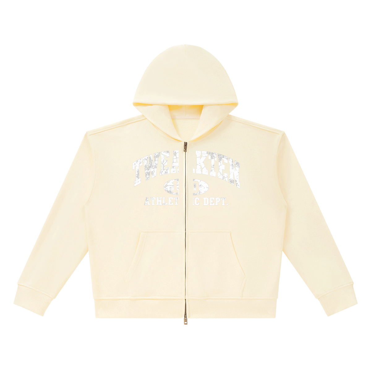 Unisex Heavyweight Full Zip Boxy Hoodie