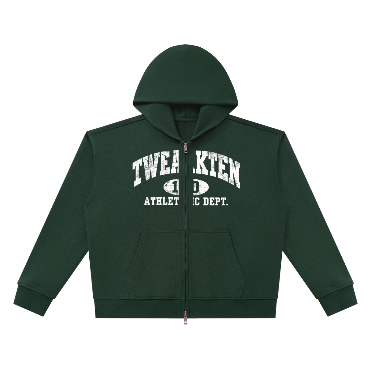 Unisex Heavyweight Full Zip Boxy Hoodie
