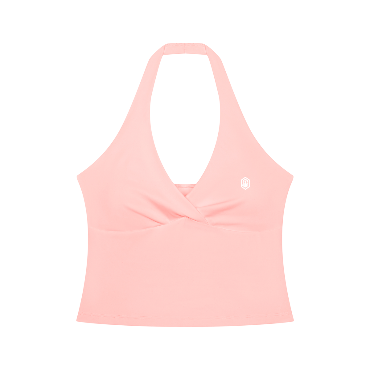 Women’s Ruched Halter Yoga Tank Top