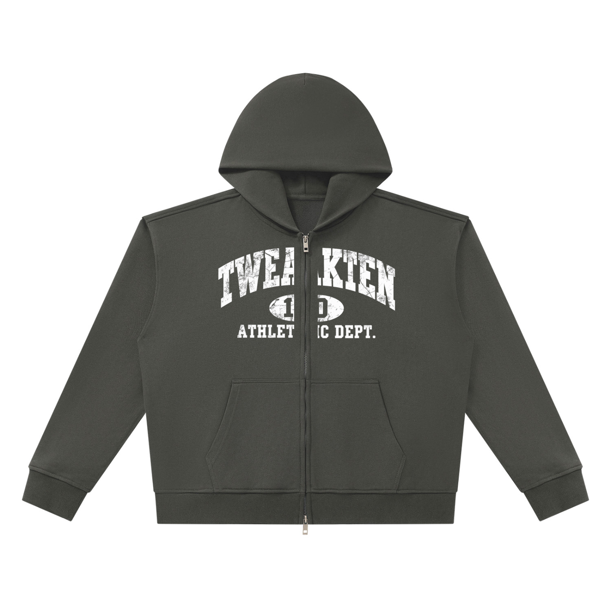 Unisex Heavyweight Full Zip Boxy Hoodie